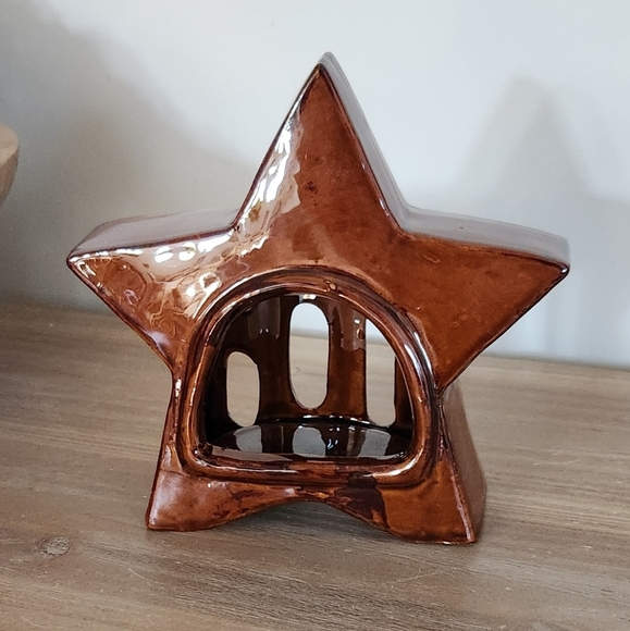 ⭐ Empire Candle Co. Patriotic Star Tealight Holder – American Flag Ceramic 6” - Picture 5 of 16